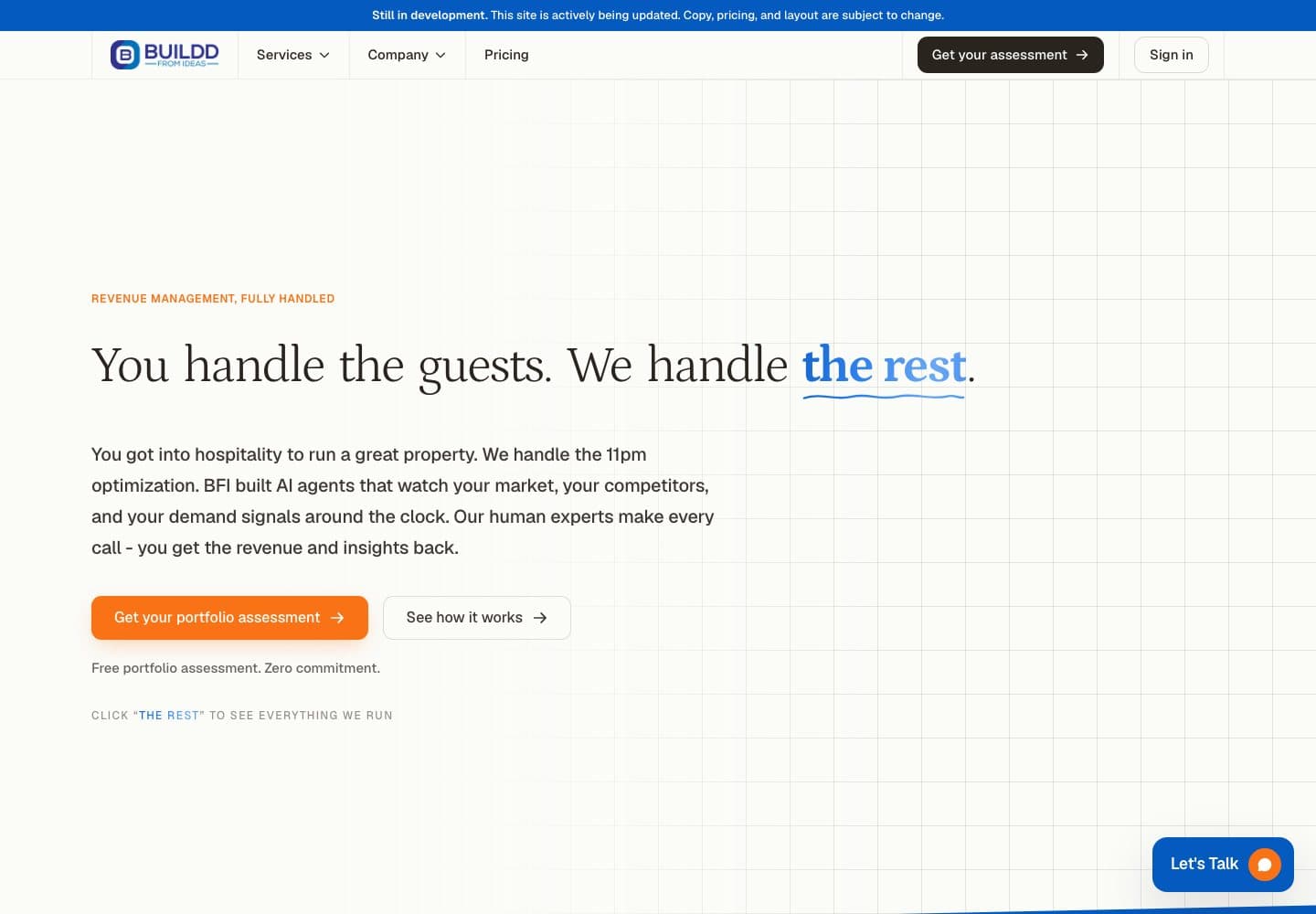 Screenshot of Build From Ideas